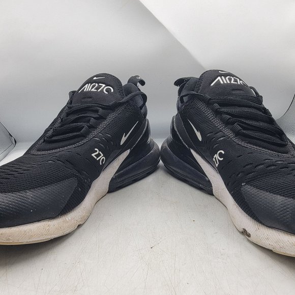 Nike Air Max 270 Womens 10 Black Anthracite Running Shoes AH6789-001 - Picture 3 of 12